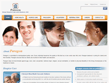 Tablet Screenshot of paragonhha.com